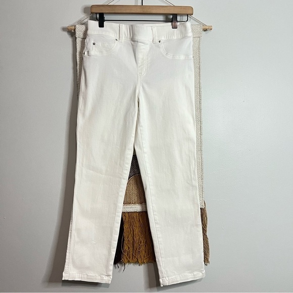 SPANX the perfect slim straight pant white size medium - Picture 2 of 10